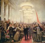 Самохвалов А.Н. Появление В.И. Ленина на II Всероссийском съезде советов. 1940